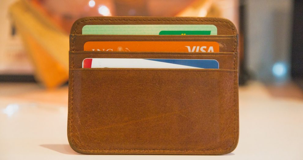brown wallet