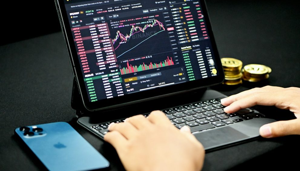 person using black and gray laptop computer