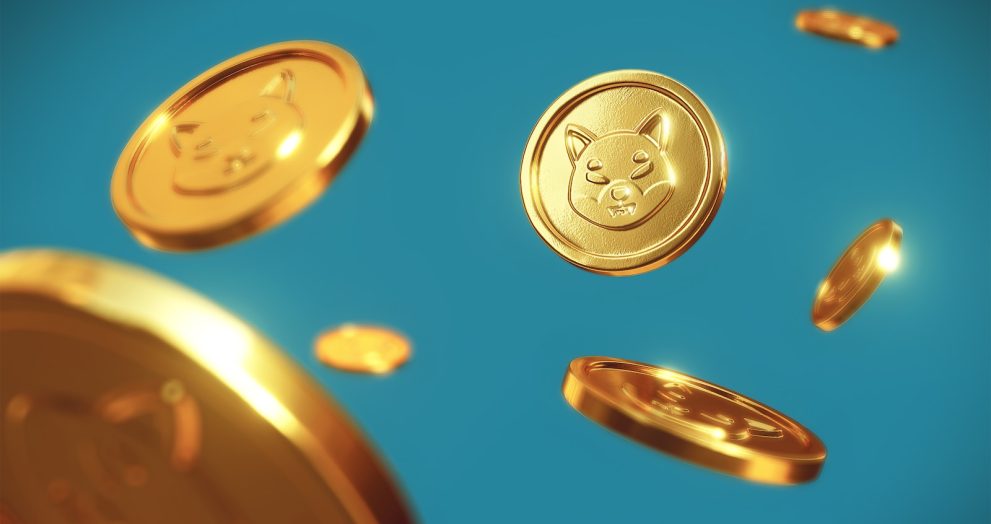 a gold coin with a dog face on it